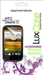 LuxCase Защитная пленка для HTC Desire C, антибликовая