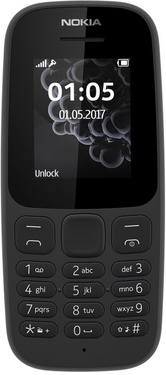Nokia 105 Black 1-sim (2017)