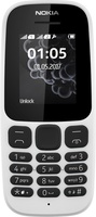 Nokia 105 White Dual sim (2017)