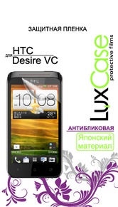 LuxCase Защитная пленка для HTC Desire VC, антибликовая