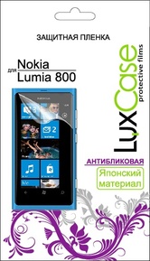LuxCase Защитная пленка для Nokia Lumia 800, антибликовая